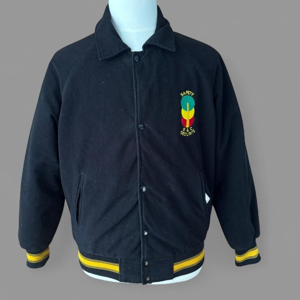 Vintage corduroy varsity style jacket